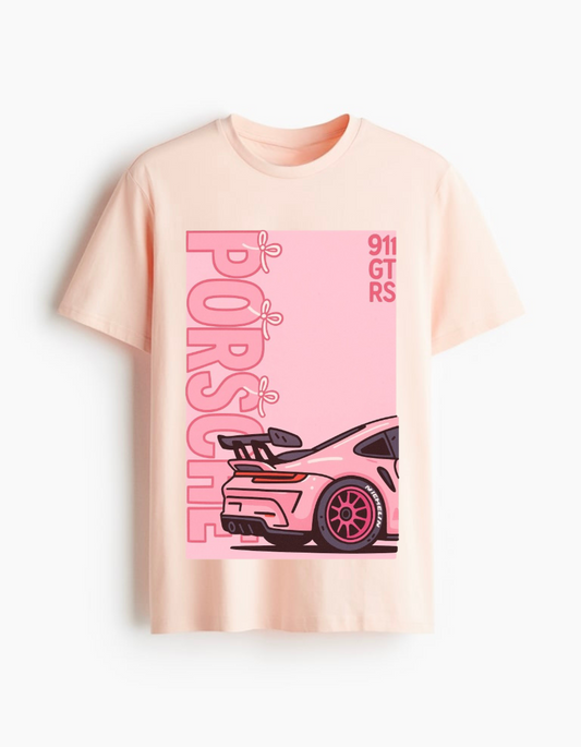 Porsche 911 GT RS Pink Tee